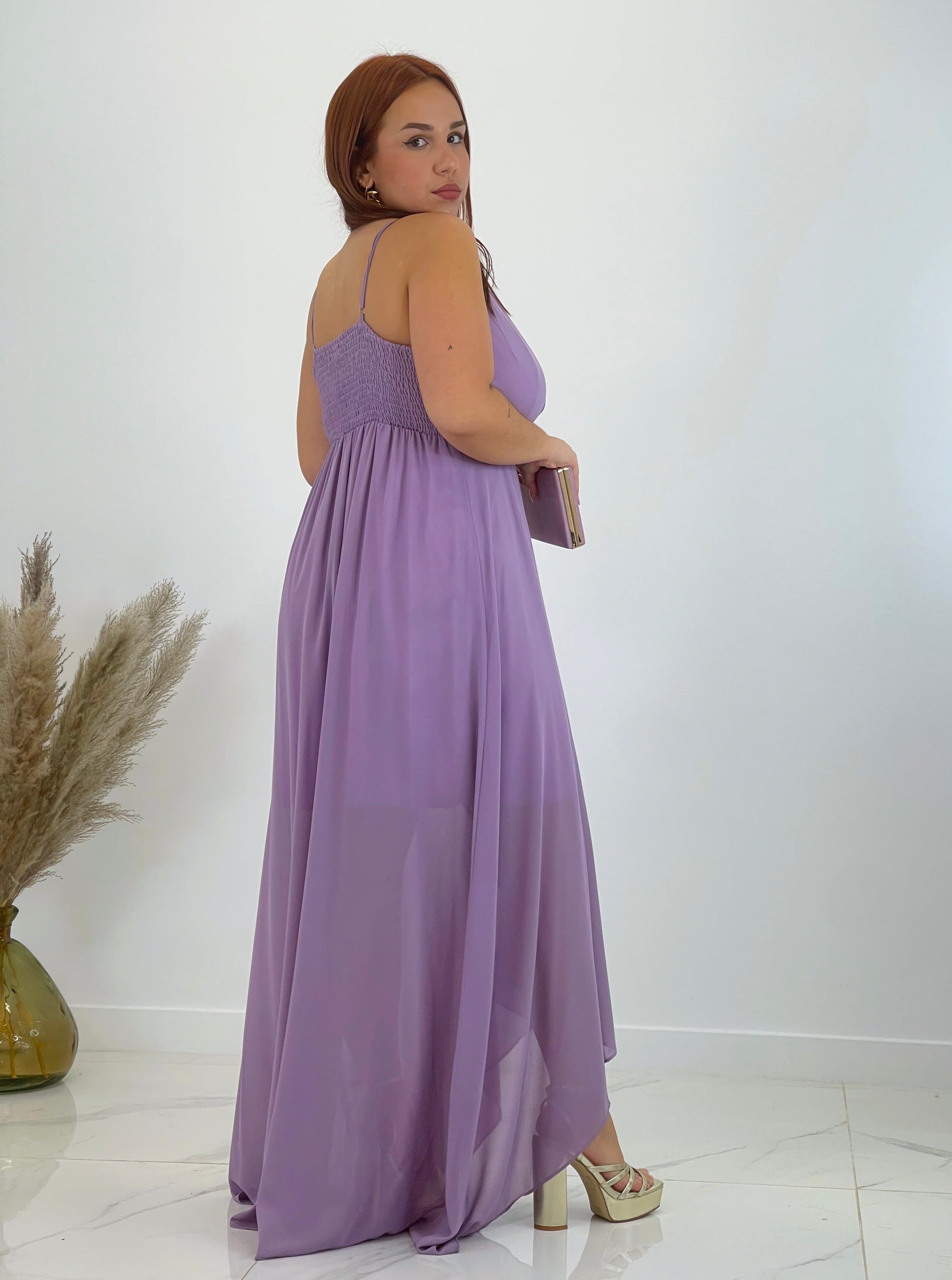 Vestido drapeado Flex Plus Size - Zebra&Maduixa®