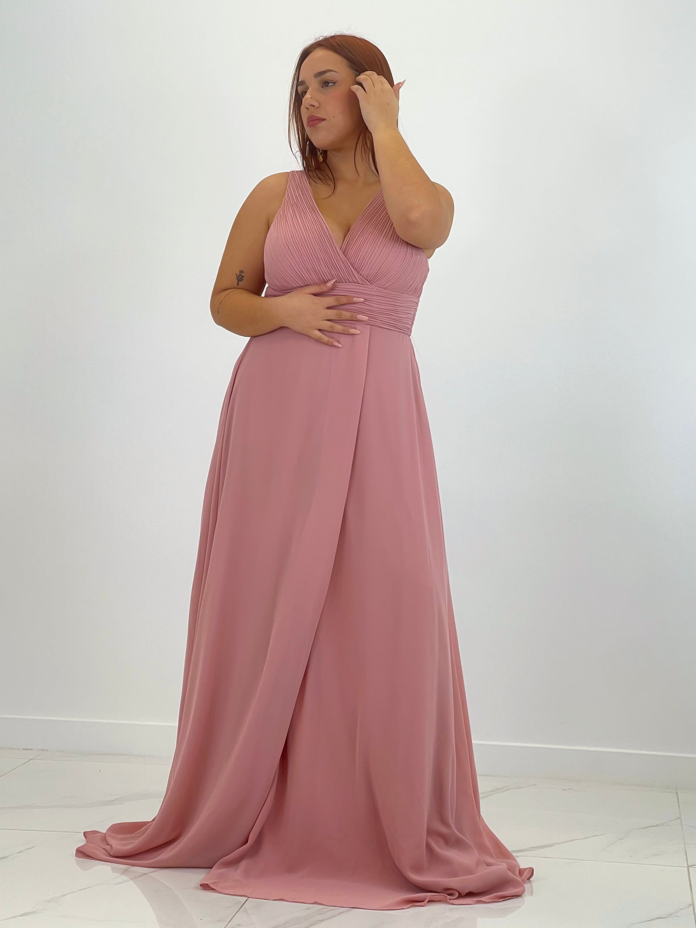 Vestido escote plisado Samantha - Zebra&Maduixa®