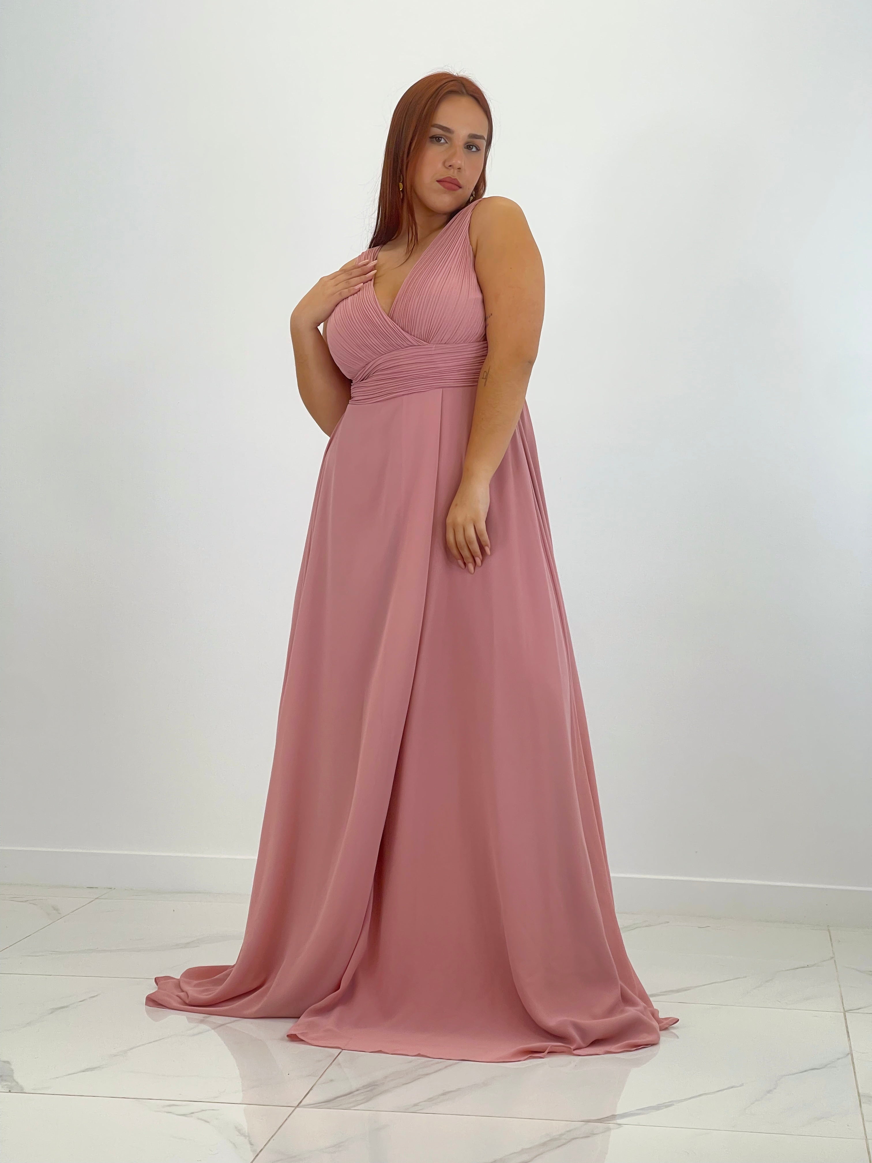 Vestido escote plisado Samantha - Zebra&Maduixa®