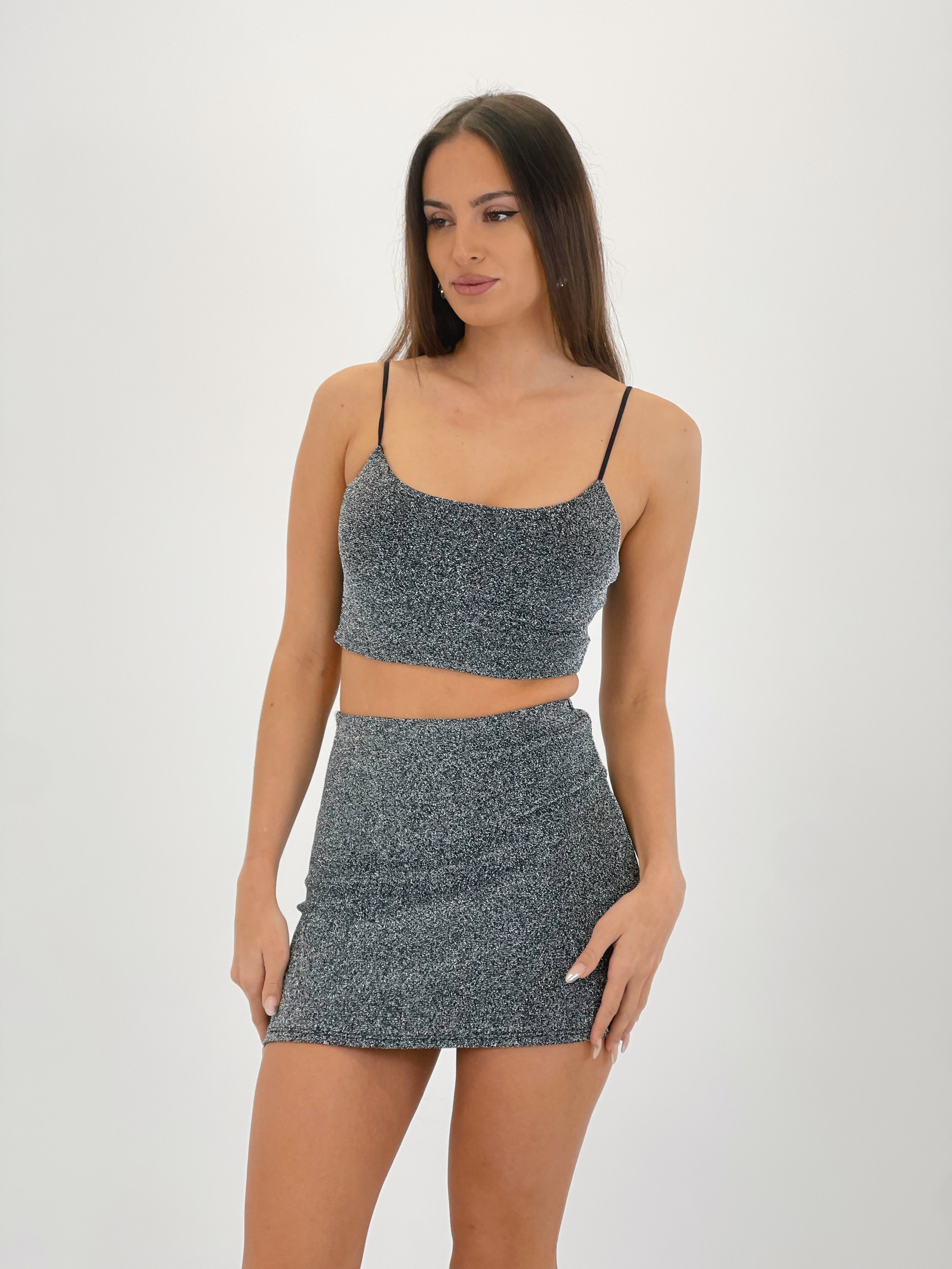 Falda mini lurex - Zebra&Maduixa®