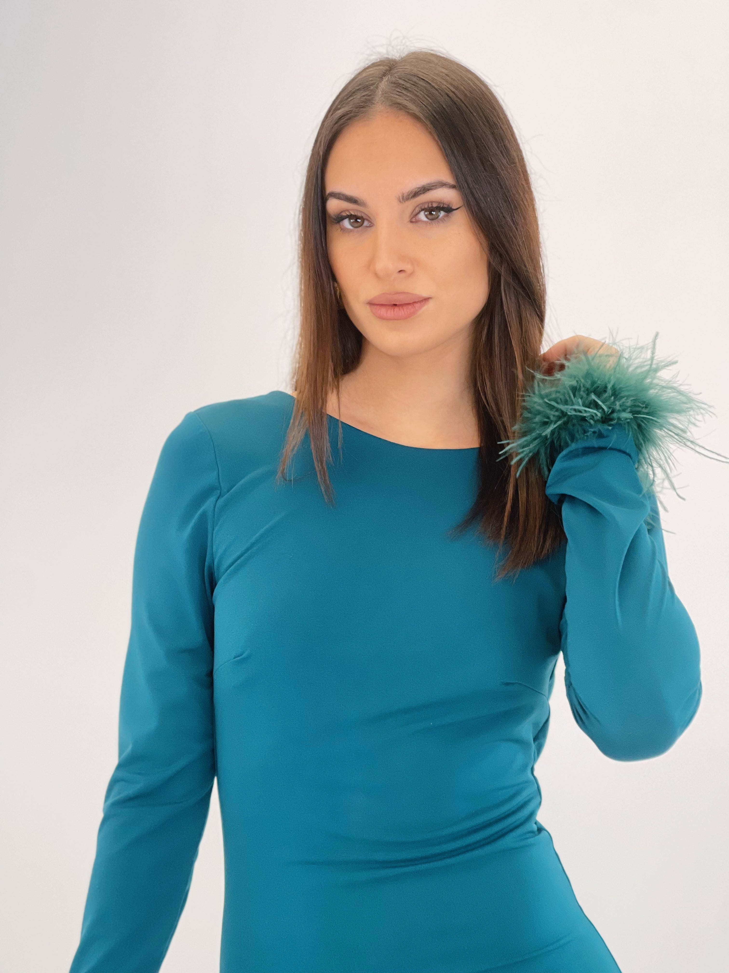 Vestido sirena plumas - Zebra&Maduixa®