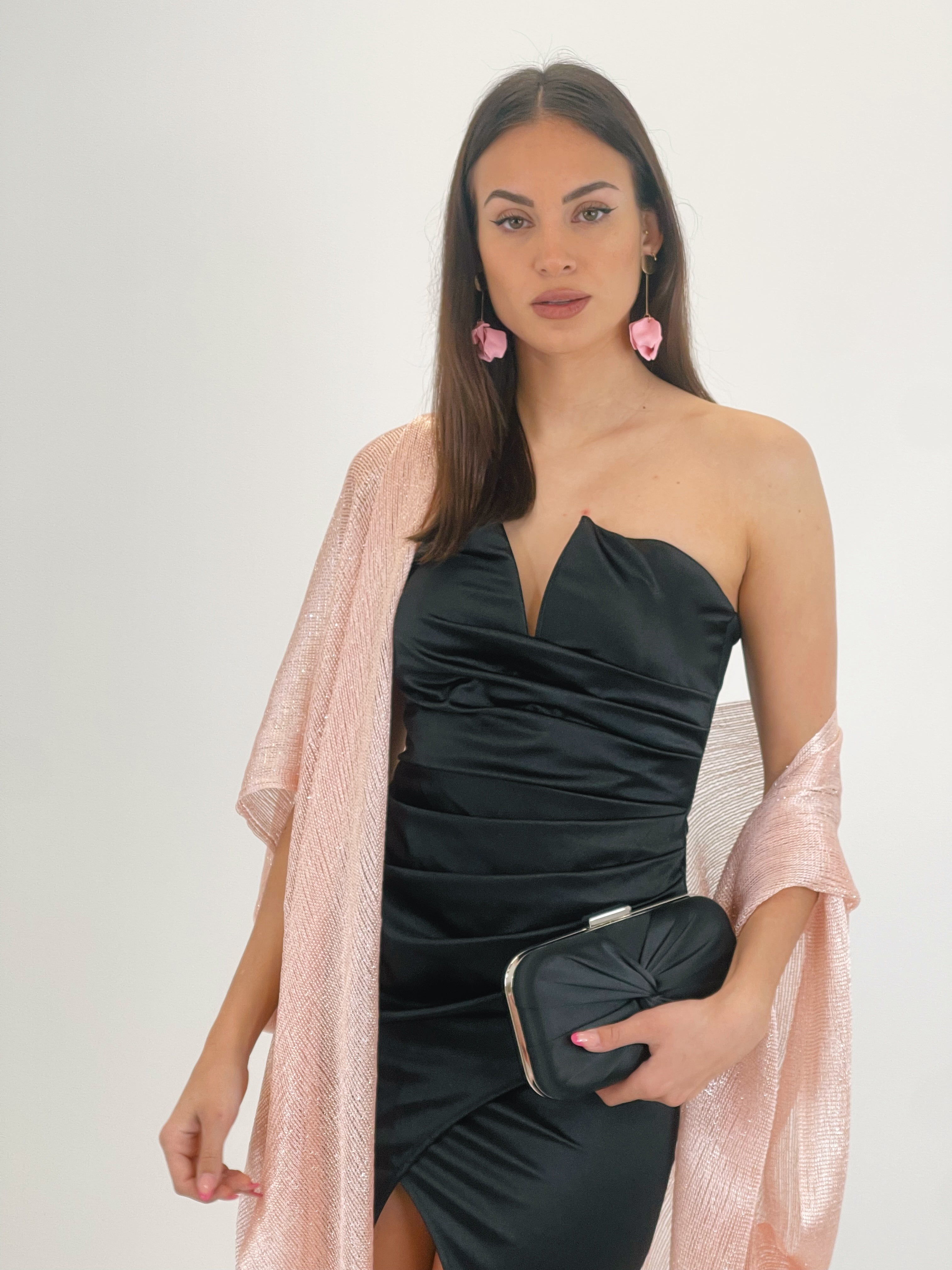 Vestido midi palabra de honor - Zebra&Maduixa®