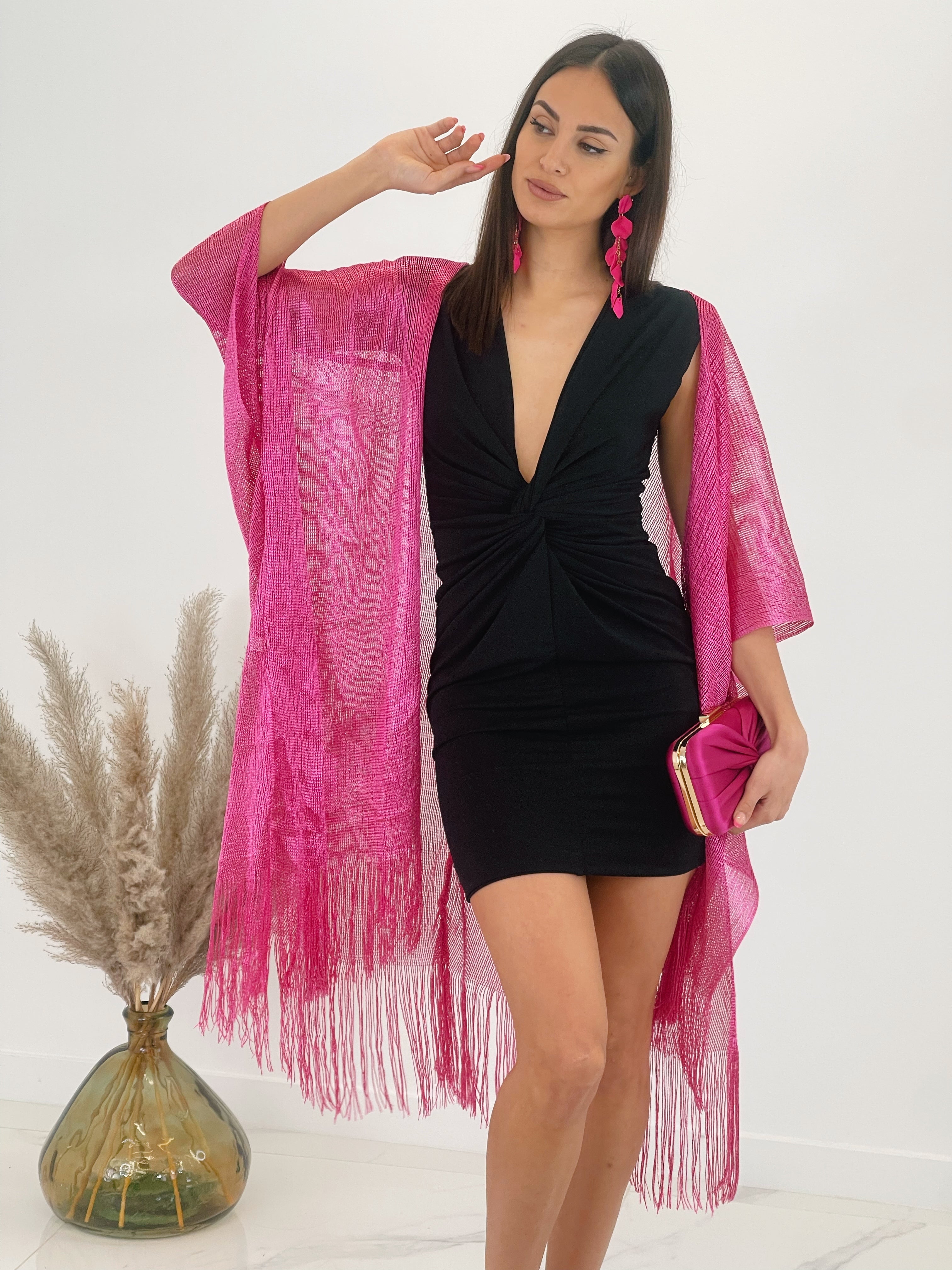 Draped mini dress