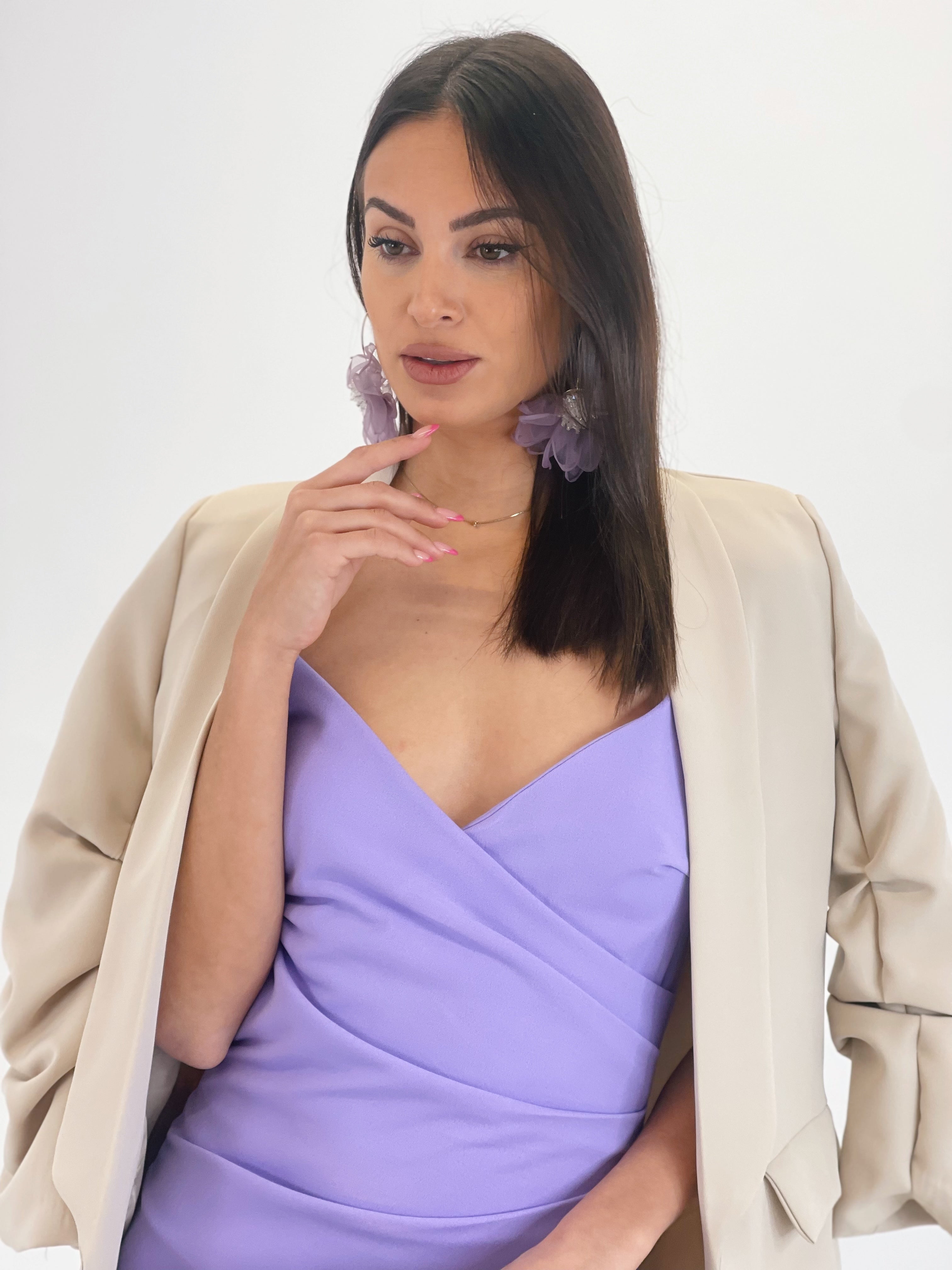 petal earrings