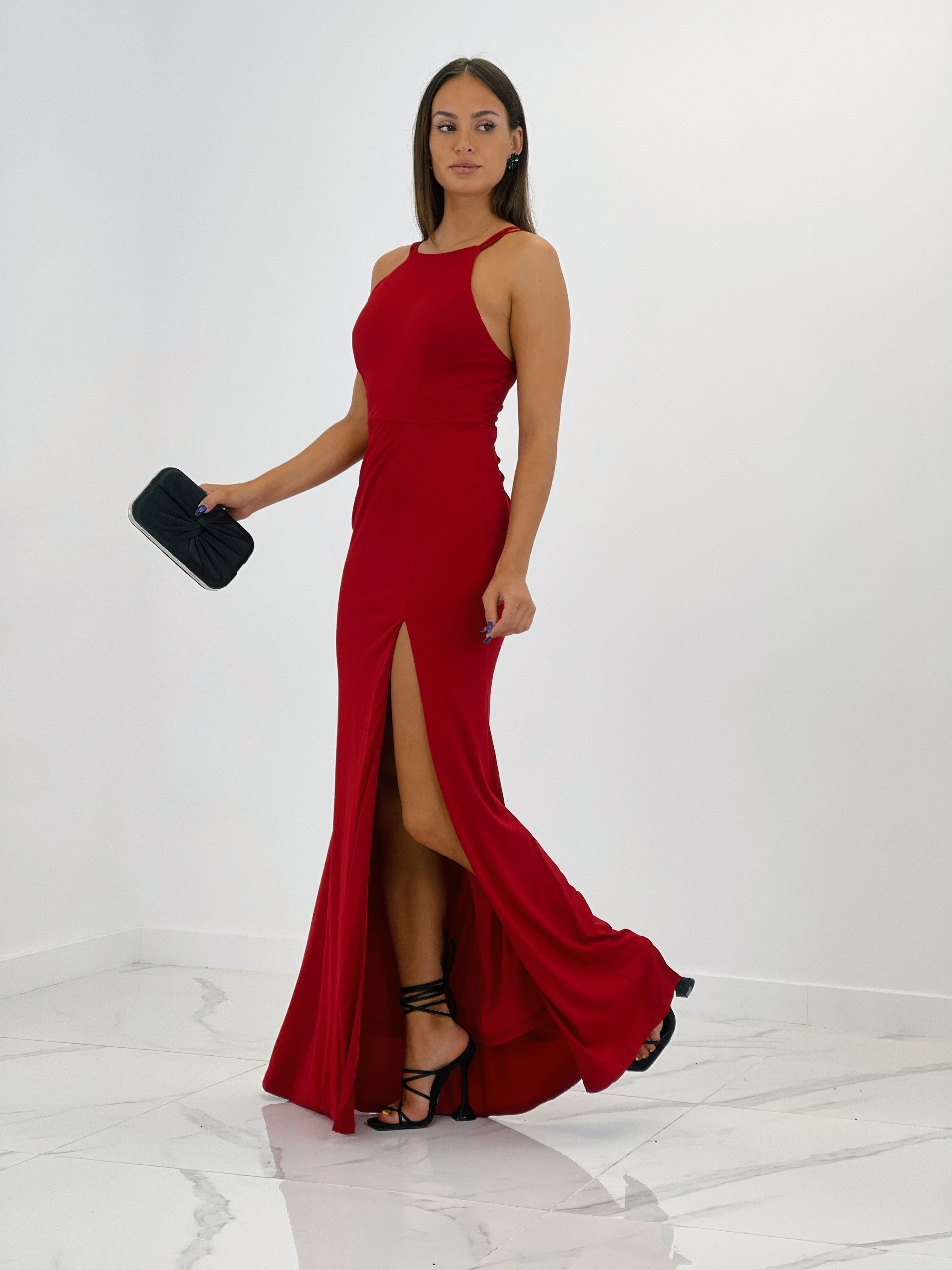 Robe dos nu de cérémonie Dionisia