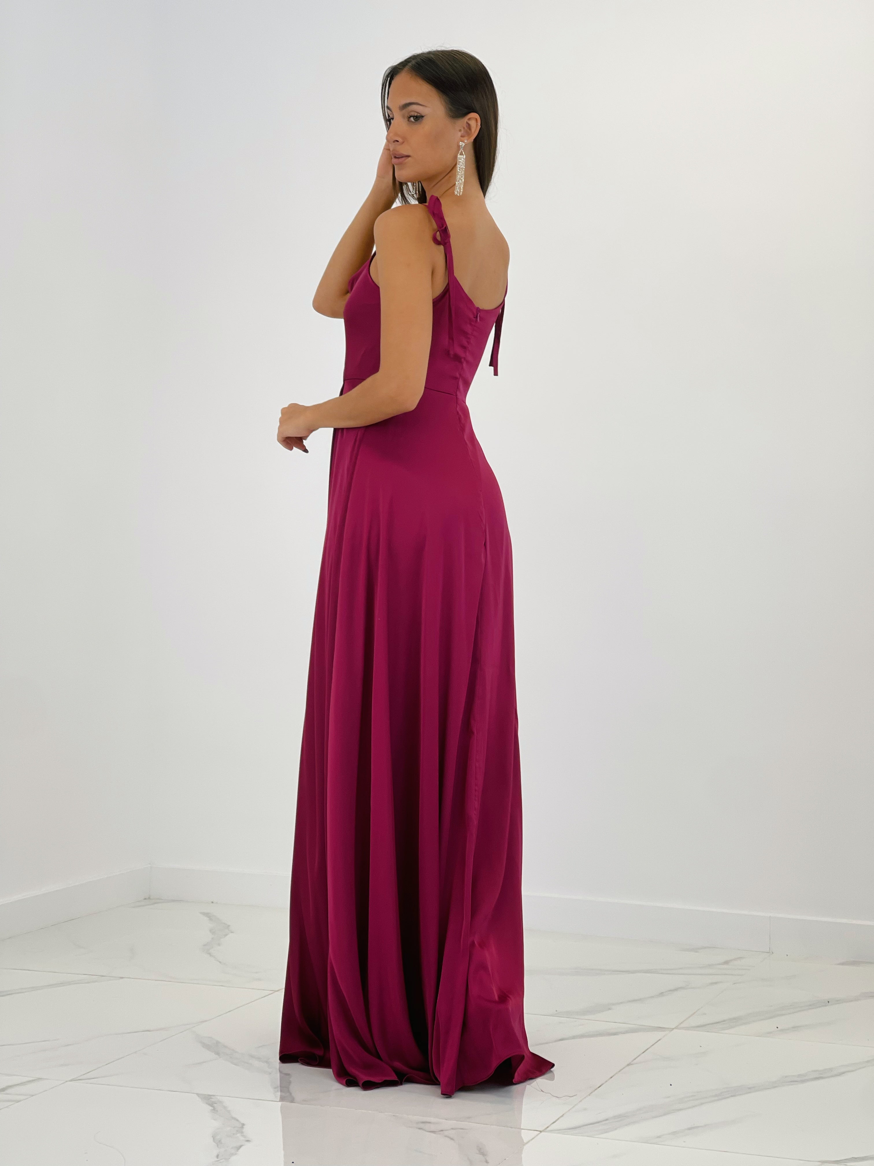 Vestit cascada cerimònia Loren