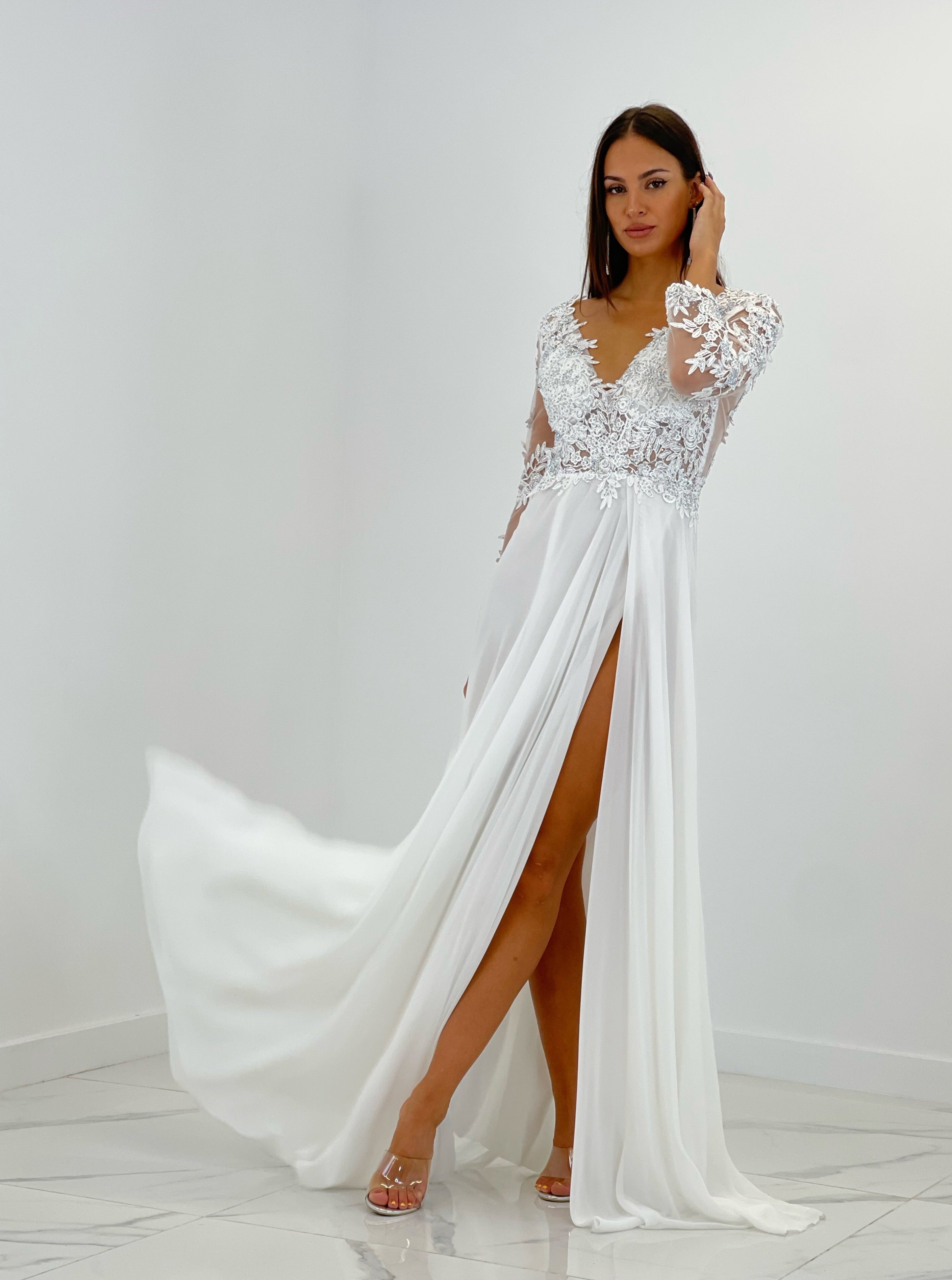 Vestido ceremonia Atlantis Blanco - Zebra&Maduixa®