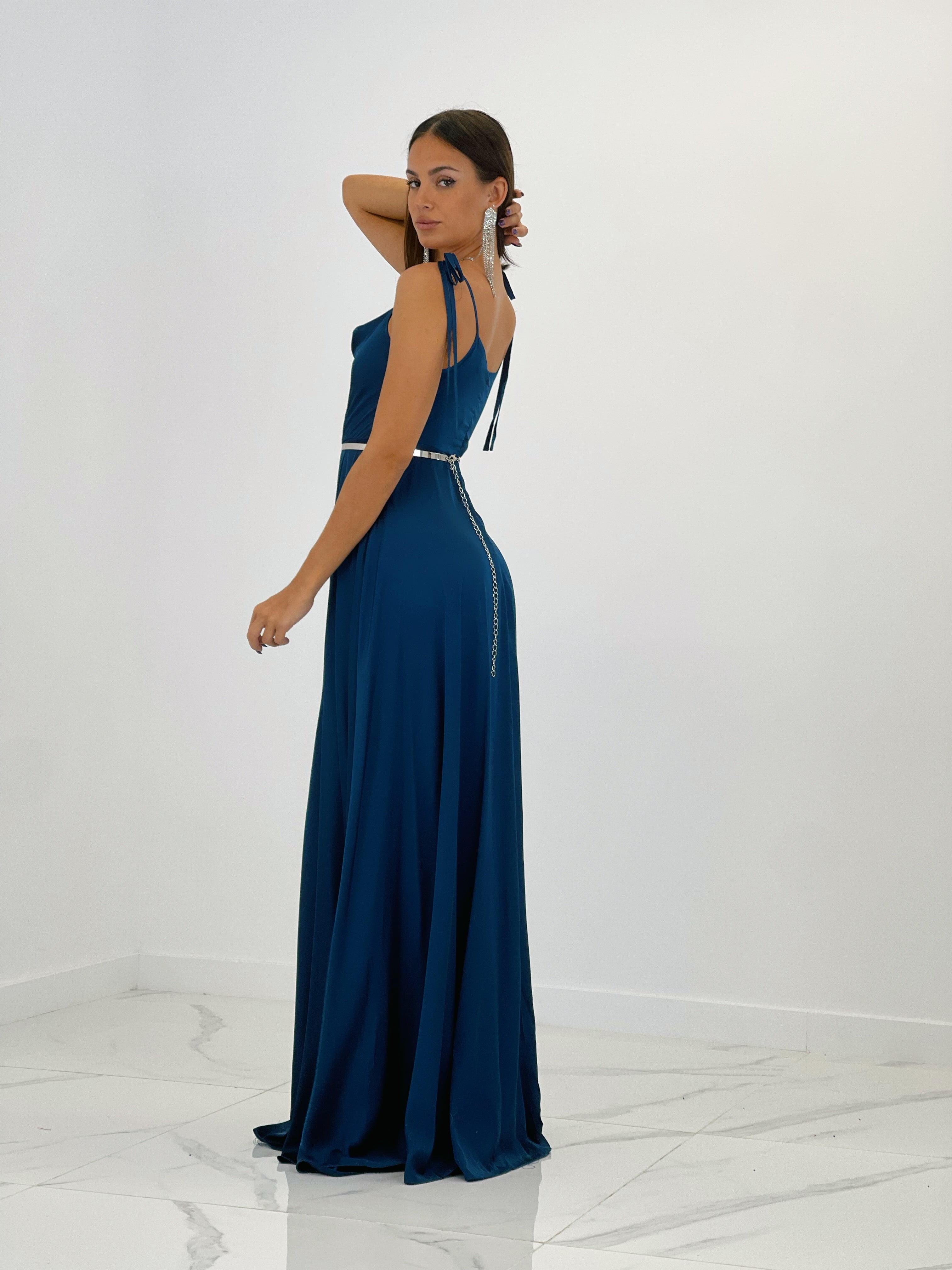 Vestit cascada cerimònia Loren